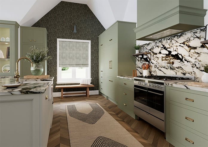 Rya, Dove - Roman Blind - Image 7